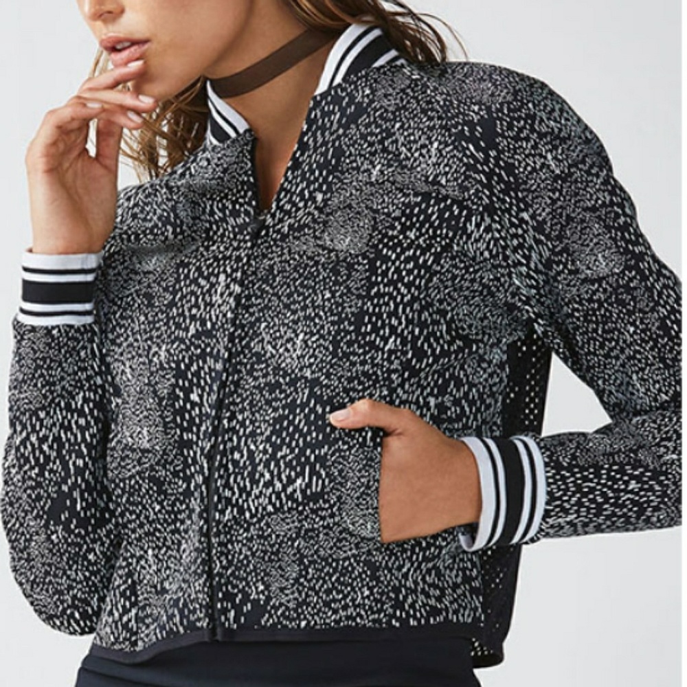 Fabletics Tia Bomber Jacket🔥 NWT